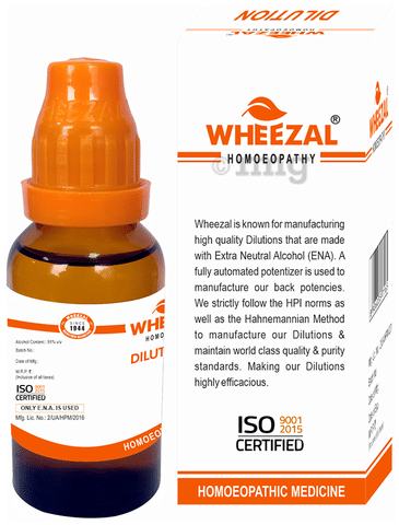 Wheezal Alstonia Constricta Dilution 50M 2