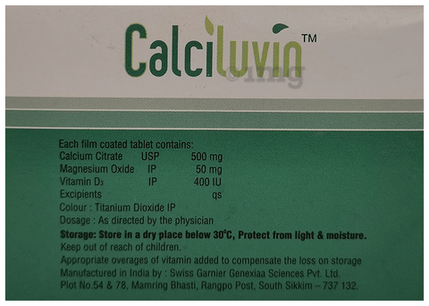 Calciluvin Tablet image Calciluvin Tablet image