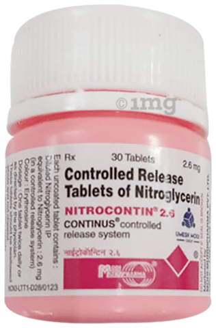 Nitrocontin 2.6 Tablet CR