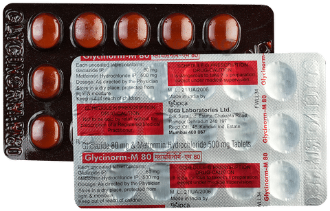 GlYcInorm-M 80 Tablet image