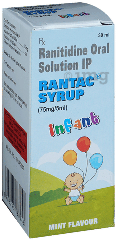 Rantac Infant Syrup Mint image Rantac Infant Syrup Mint image