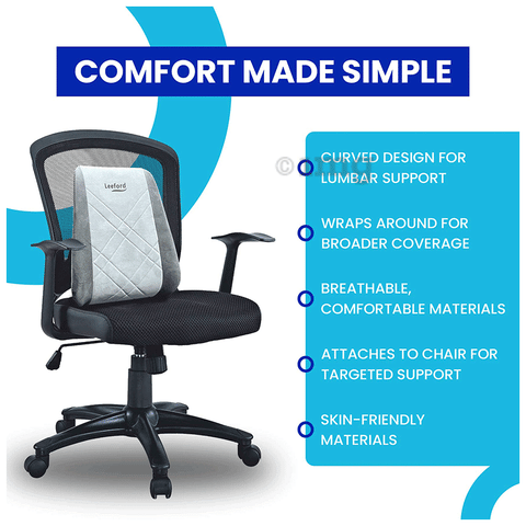 Leeford Back Rest Support: Buy box of Unit at 𝗯𝗲𝘀𝘁