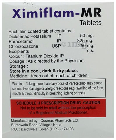 Ximiflam-MR Tablet image