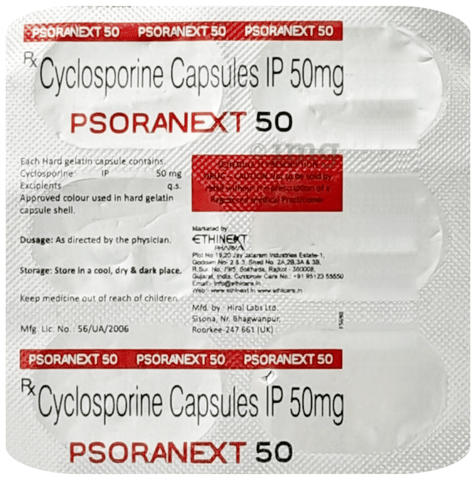 Psoranext 50 Capsule image