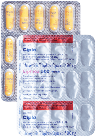 Cipmox 500 Capsule image