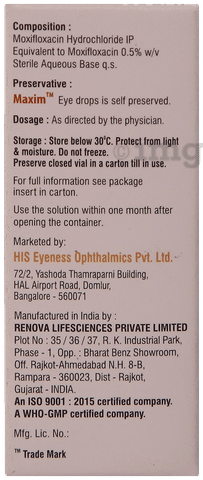 Maxim Eye Drop image Maxim Eye Drop image