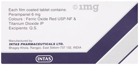 Perampa 6mg Tablet image