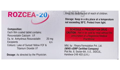 Rozcea 20 Tablet image