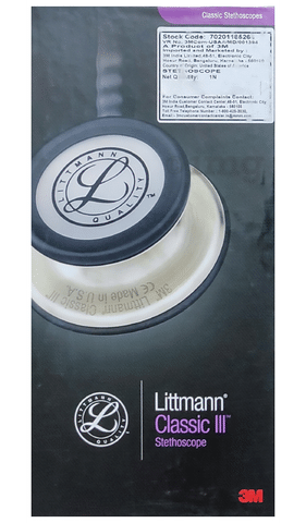 3M Littmann Classic III Stethoscope 5623 Caribbean Blue