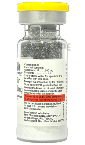 Glutaveri 600mg Injection image