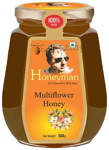 Honeyman Multiflower Honey: Buy jar of 500.0 gm Paste at best
