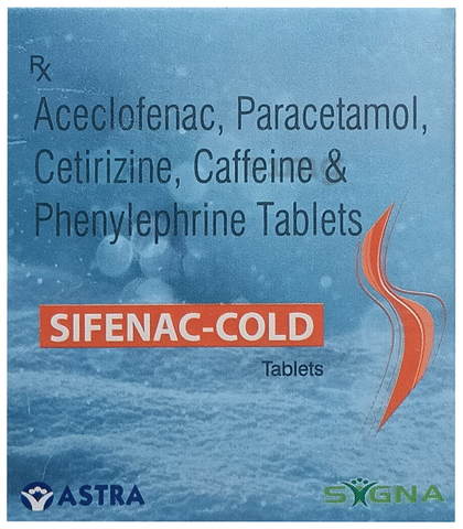 Sifenac-Cold Tablet image Sifenac-Cold Tablet image