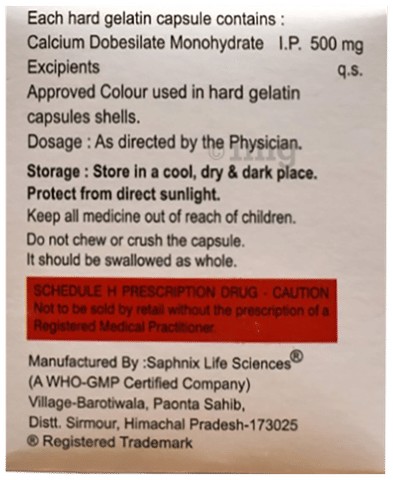 Dobeniv 500 Capsule image