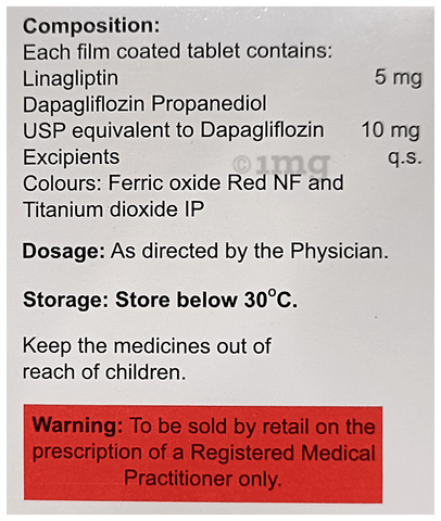 Linatin D 10/5 Tablet image Linatin D 10/5 Tablet image