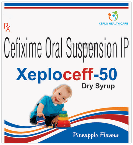 Xeploceff 50 Dry Syrup Pineapple image
