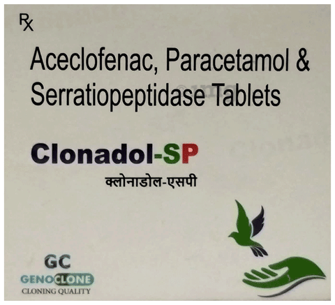 Clonadol-SP Tablet image