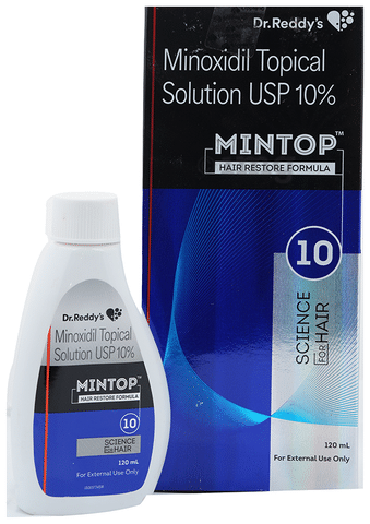 Mintop 10 Hair Restore Formula: View Uses, Side Effects, Price and  Substitutes | 1mg