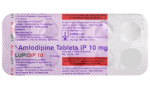Lupidip 10mg Tablet image