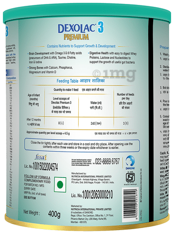 Dexolac premium hotsell
