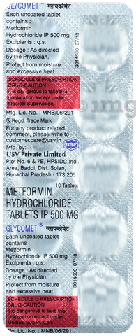 Glycomet Tablet image