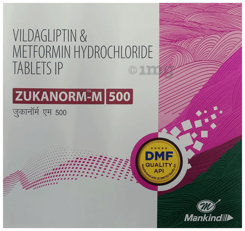 Zukanorm M 500 Tablet image
