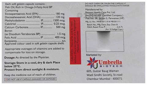 Calxing Max Softgel Capsule