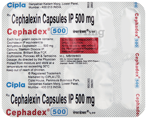 Cephadex 500 Capsule image