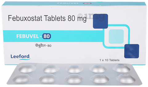 Febuvel 80 Tablet image Febuvel 80 Tablet image
