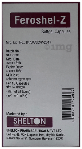 Feroshel-Z Softgel Capsule