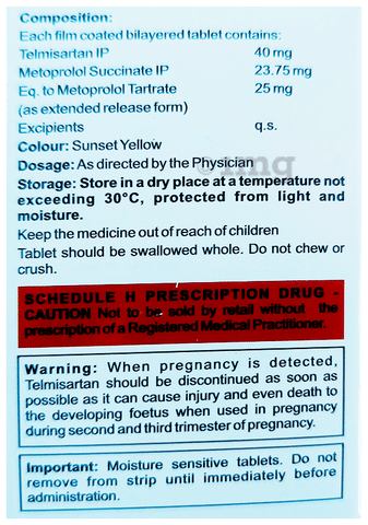 Telhour Beta 25 Tablet ER image