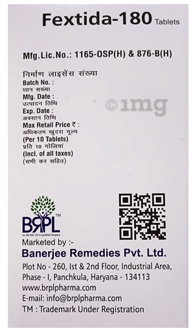 Fextida 180 Tablet image