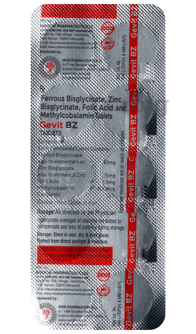 Gevit BZ Tablet image