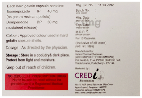 Esogastrin D Capsule image