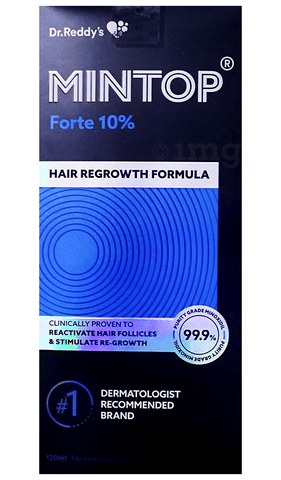Mintop Forte 10% Hair Regrowth Formula image Mintop Forte 10% Hair Regrowth Formula image