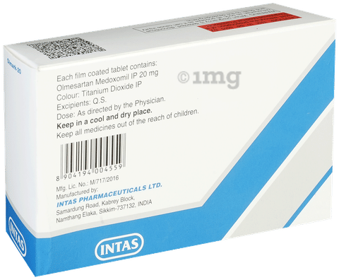 Olmark 20 Tablet image