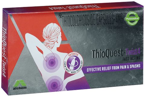 Thioquest-Twist 4 Fast Acting Capsule image Thioquest-Twist 4 Fast Acting Capsule image