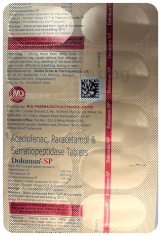 Dolomon-SP Tablet image