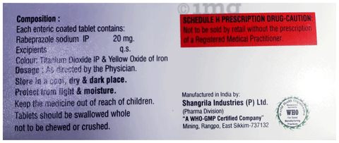 Rabinyx 20 Tablet image Rabinyx 20 Tablet image