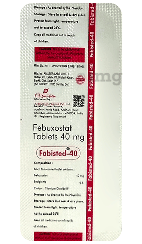 Fabisted 40 Tablet image