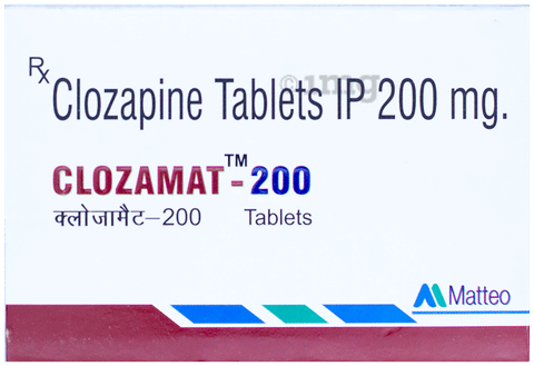 Clozamat 200 Tablet image Clozamat 200 Tablet image