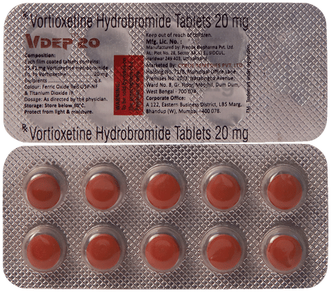 Vdep 20mg Tablet image Vdep 20mg Tablet image