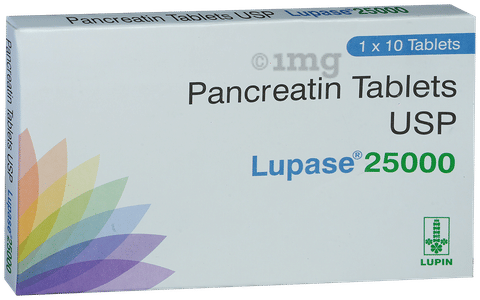 Lupase 25000 Tablet image