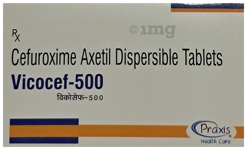 Vicocef 500 Tablet DT image Vicocef 500 Tablet DT image