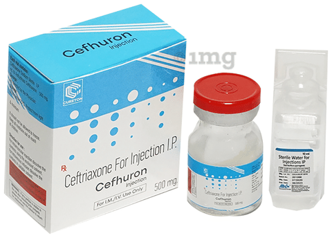 Cefhuron 500mg Injection image Cefhuron 500mg Injection image
