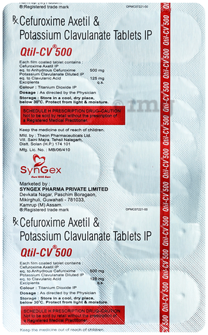 Qtil-CV 500 Tablet image Qtil-CV 500 Tablet image