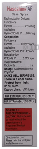 Nasoshine AF Nasal Spray