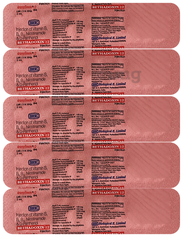 Bethadoxin 12 Injection image
