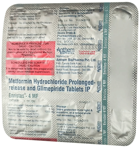 Enristas 4 MF Tablet PR image Enristas 4 MF Tablet PR image