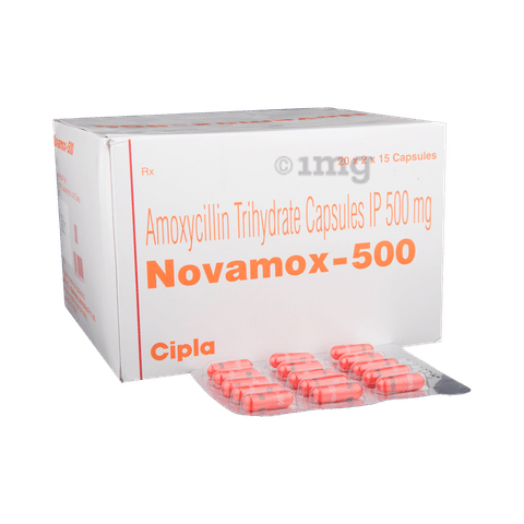 Novamoxin 500mg Amoxicillin