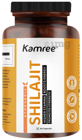Kamree Shilajit Capsule image Kamree Shilajit Capsule image